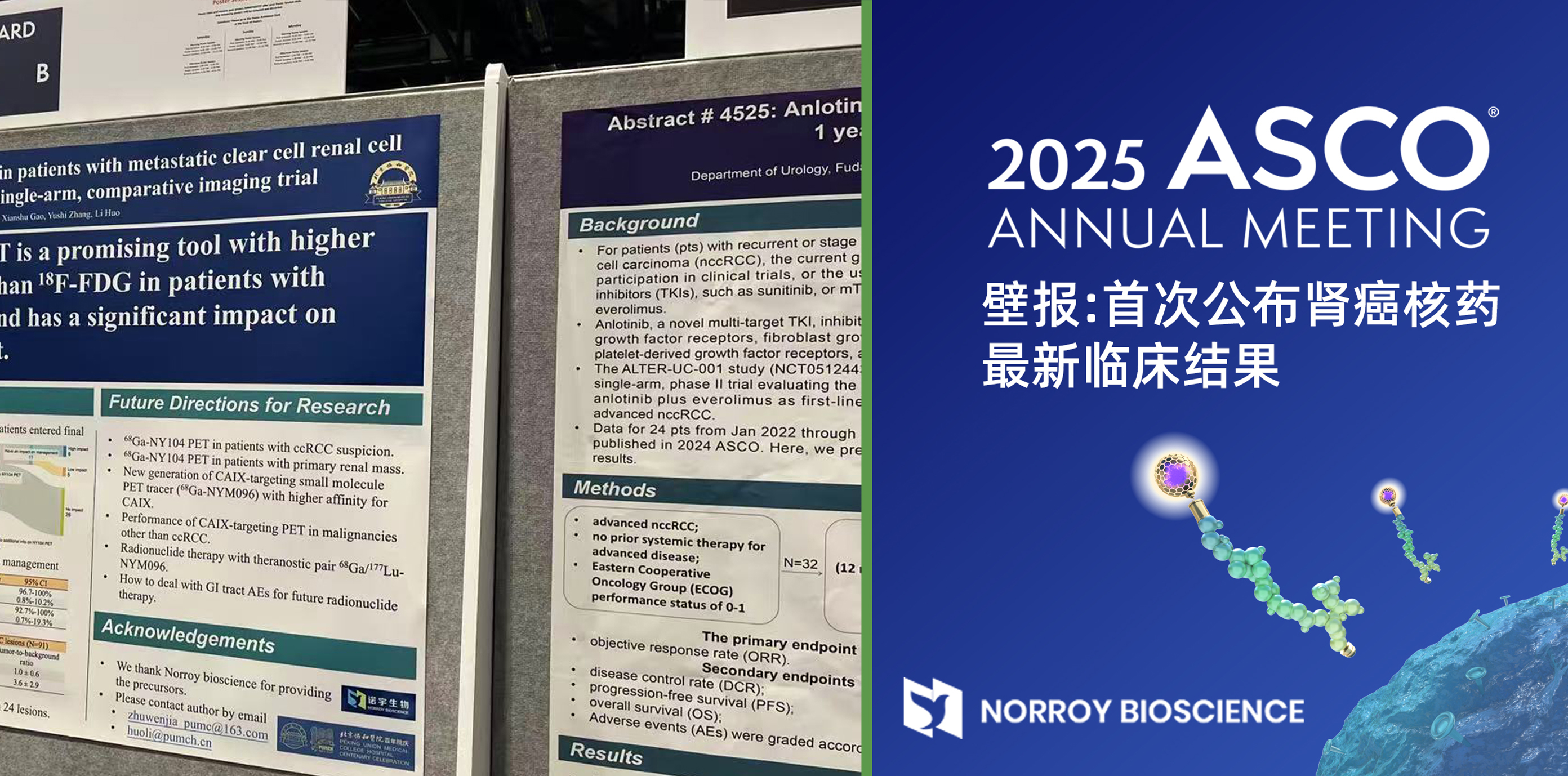 诺宇医药在2025 ASCO以壁报形式首次公布肾癌核药最新临床结果1.jpg